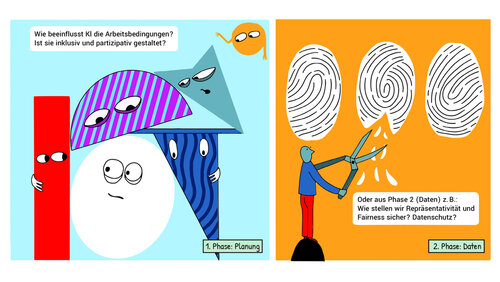 Eine barrierefreie Volltextversion des Comics steht auf dieser Seite zum Download bereit.
